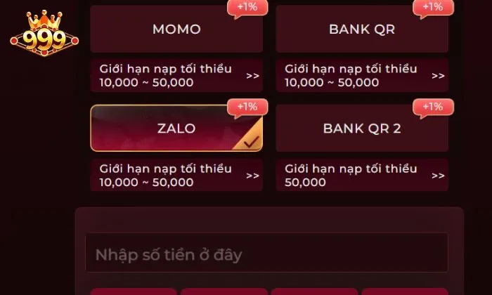 Chú ý khi tham gia chương trình cấp dưới trực tiếp nạp lần đầu 999BET